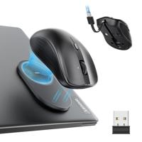 ESR MagMouse Muis Radiografisch, Bluetooth Optisch Zwart 3 Toetsen 4800 dpi Intelligent scrollwiel - thumbnail