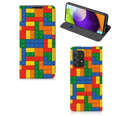 Samsung Galaxy A52 | Hoesje met Magneet | Blokken Samsung Galaxy A52 | Hoesje met Magneet | Blokken
