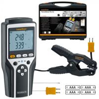 Laserliner ThermoMaster Plus | Thermometer | koffer | Bluetooth - 082.036A - thumbnail