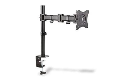 Digitus DA-90361 Tafelbeugel voor monitor Aantal monteerbare displays: 1 Display(s) 38,1 cm (15) - 68,6 cm (27) Zwart Draaibaar, In hoogte verstelbaar,