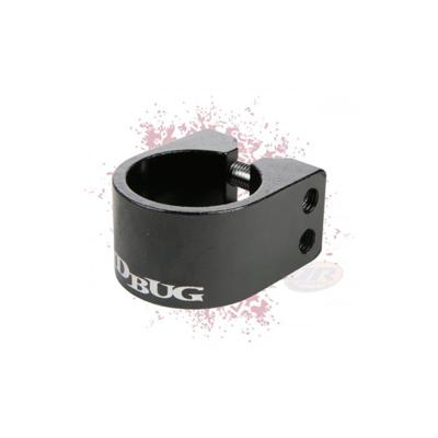pro double collar clamp pair - black