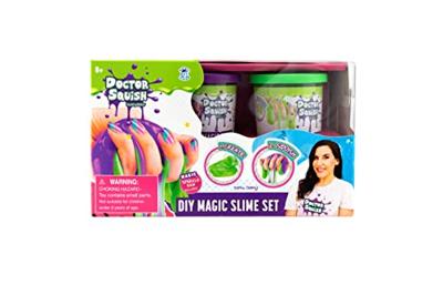 Boti doctor squish slijm value pack groen en paars, 240 gram