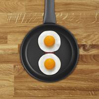 Tefal Change Black koekenpan Ø20cm - thumbnail