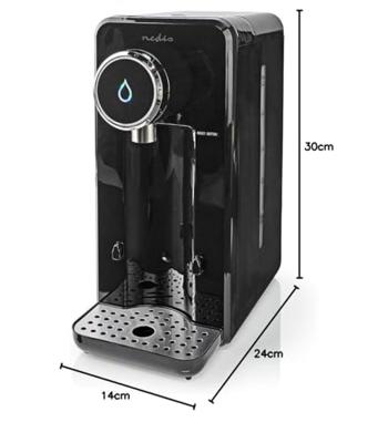 Nedis Heet Water Dispenser | 2600 W | 2.5 l | Zwart | 1 stuks - KAWD100FBK - KAWD100FBK - thumbnail