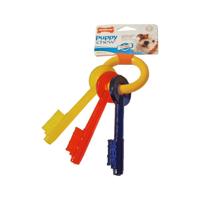 Nylabone puppy chew bijtsleutels baconsmaak - thumbnail