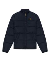 Lyle & Scott Winterjas puffer met capuchon - Z271 Dark Navy blauw - thumbnail