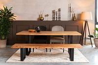 Dutchbone Eettafel 'Aka' 180 x 90cm - thumbnail