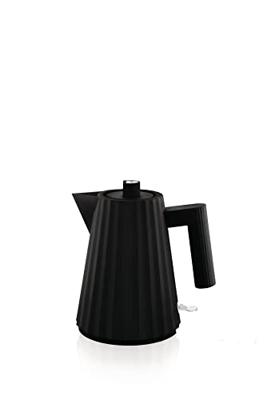 Alessi Plissé Waterkoker 1 l zwart Alessi Plissé Waterkoker 1 l zwart