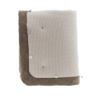 Snoozebaby boxkleed 75x95 cm Warm Brown - thumbnail
