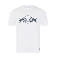Red Bull Racing T-shirt - XXXXL - Graphic Bull T-shirt - Wit - Max Verstappen - thumbnail