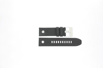 Horlogeband Diesel DZ7256 / Little Daddy Leder Zwart 24mm