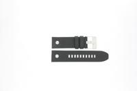 Horlogeband Diesel DZ7256 / Little Daddy Leder Zwart 24mm - thumbnail