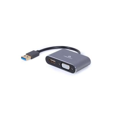USB naar HDMI + VGA beeldschermadapter, space grey - thumbnail