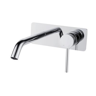 Wastafelmengkraan Inbouw BWS Ridged Chroom