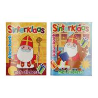 Boek Specials Nederland BV Sinterklaas kleurboek met stickers - thumbnail