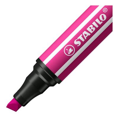 STABILO pen 68 max viltstift met dikke beitelpunt roze