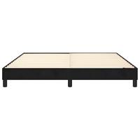 Boxspringframe fluweel zwart 180x200 cm - thumbnail