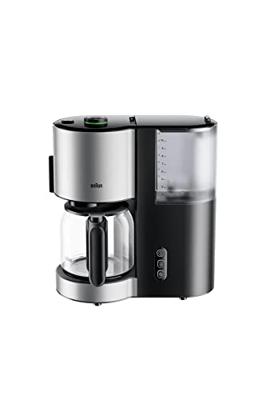 Braun KF5120BK Koffiezetapparaat RVS/Zwart Braun KF5120BK Koffiezetapparaat RVS/Zwart