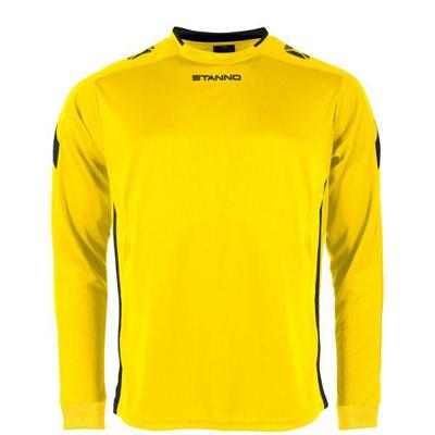 Stanno 411003 Drive Match Shirt LS - Yellow-Black - L