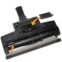 Scanpart turboborstel 32+35mm Borstel Zwart - thumbnail