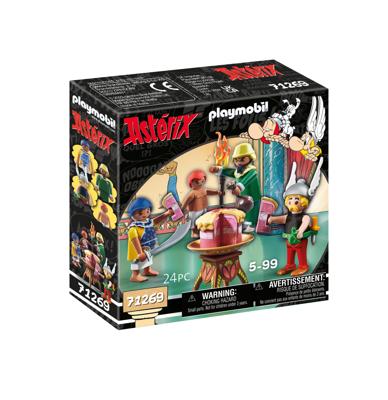 Playset Playmobil Asterix: Amonbofis and the poisoned cake 71268 24 Onderdelen