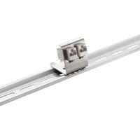 Renkforce DIN-rail adapter 2-voudig Wit, RVS - thumbnail