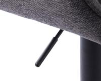 Nordic Home Lanny barstoel geblokt - donkergrijs - thumbnail