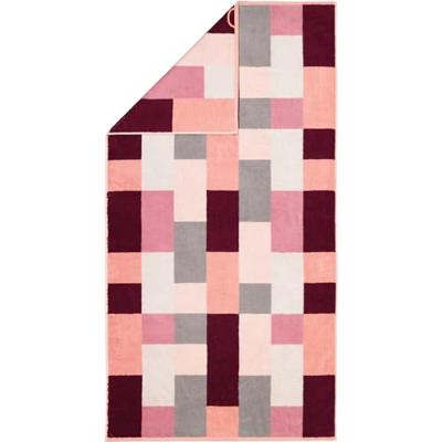 Cawö Cawo Shades Karo Douchelaken 70x140 beere