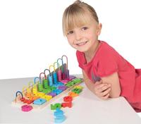 Vedes Spielmaus houten rekenhulp in leuke kleuren - thumbnail