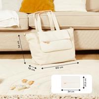 Tote bag BABYMOOV beige - thumbnail