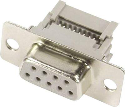 HARTING 09662187500 D-sub female connector 180 ° Aantal polen: 15 Snijklem 1 stuk(s)