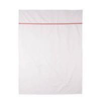 Briljant Baby Minimal Dots baby ledikantlaken wit/roze - thumbnail