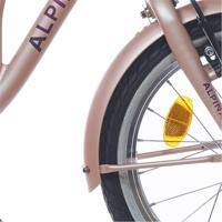 Alpina spatbord set + stang 16 ocean misty pink matt - thumbnail