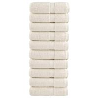 Gastendoekjes SOLUND 10 st 600 g/m 30x30 cm crmekleurig - thumbnail