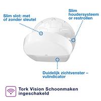 Tork ToiletpapiErdispenser | H360xB437xD133ca.mm | 1 stuk - 554000 554000 - thumbnail