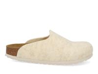 Birkenstock Amsterdam wool felt narrow eggshell Wit maat 39 - thumbnail