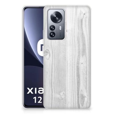 Xiaomi 12 Pro | Bumper Hoesje | White Wood