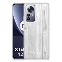 Xiaomi 12 Pro | Bumper Hoesje | White Wood - thumbnail