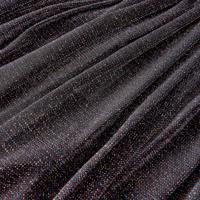 Kinderrokje geplooid met glitters 140 marineblauw - thumbnail