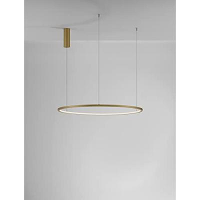 Lyora Ronde hanglampTarquin goud Ø 80cm - 9345606