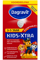 Dagravit Multi kids framboos 3-5 jaar (120 Kauwtab) - thumbnail