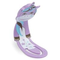 Mondikaarten Flexilight leeslamp eenhoorn paars - thumbnail