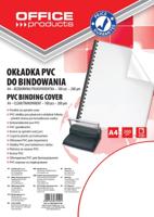 OFFICE products omslagen, A4, PVC, 200 micron, pak van 100 stuks, transparant - thumbnail