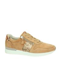 Gabor suède sneakers camel - thumbnail