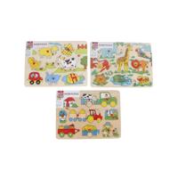 Big Tree Houten Knopjespuzzel - thumbnail