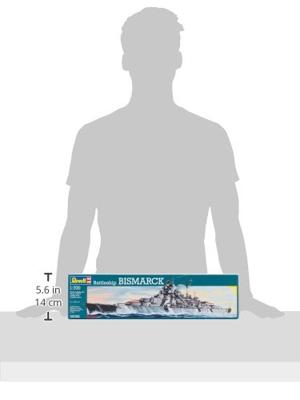 Revell slagschip bismarck - 1:700