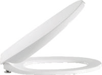 Pressalit Calmo closetzitting met softclose en lift off incl. D72 uni scharnier wit 556000-d72999 - thumbnail