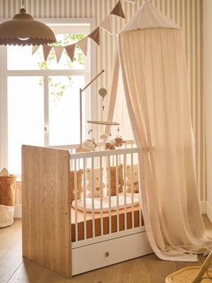 Sherpa hemelbed ecru