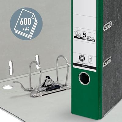 Leitz Ordner 1080 DIN A4 Rugbreedte: 80 mm Groen Wolken 2 beugels 10805055 - thumbnail