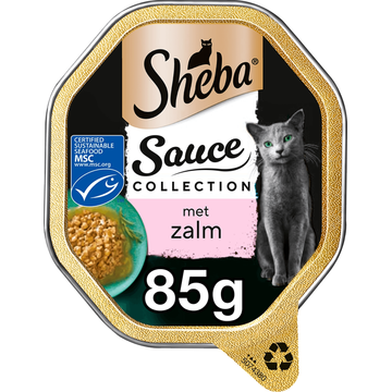 Sheba Sauce Collection met Zalm 85 g bij Jumbo